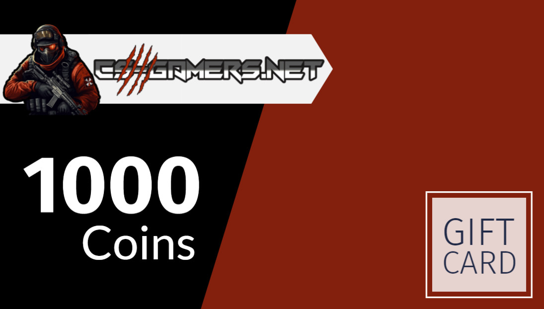 CS-GAMERS 1000 Coins Gift Card 11.3 usd