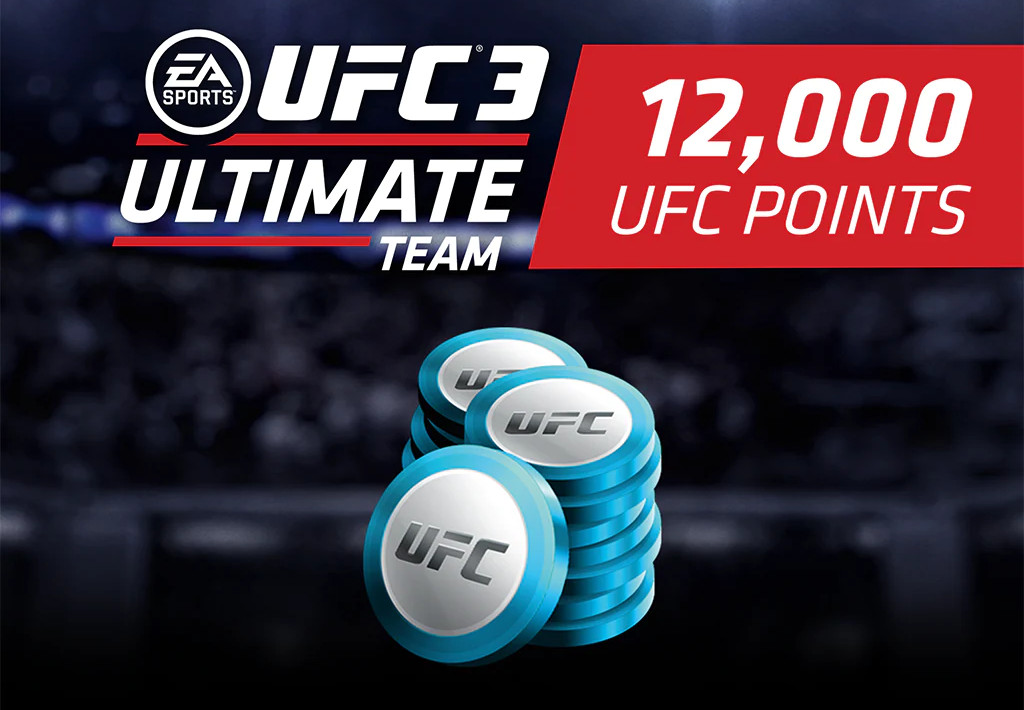 UFC 3 - 12000 Points XBOX One / Xbox Series X|S CD Key 42.93 usd