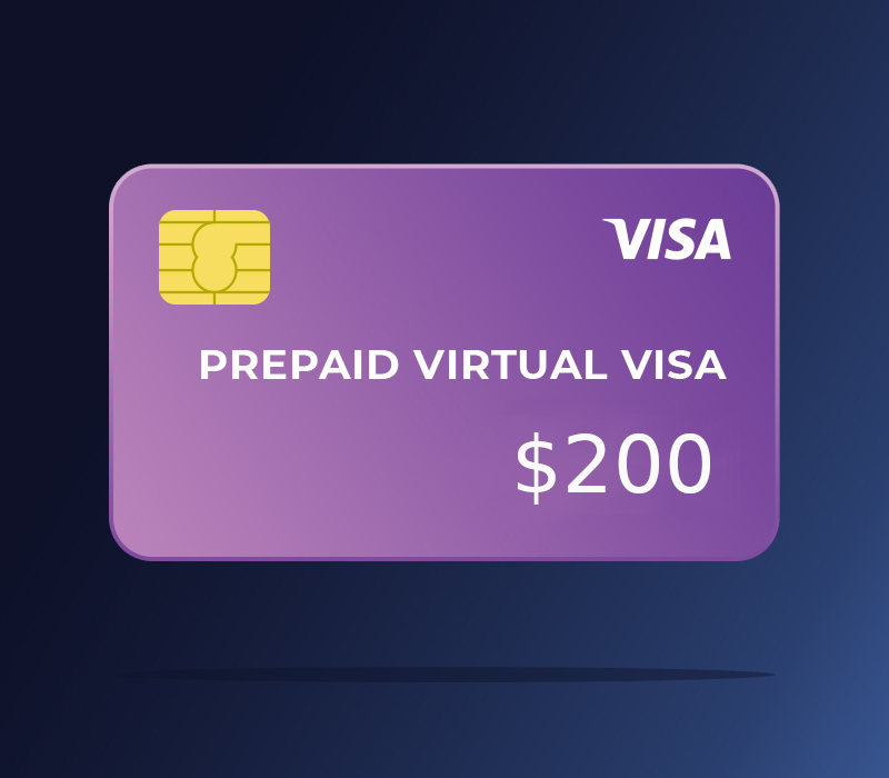 Prepaid Virtual VISA $200 236.55 usd