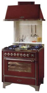 ILVE M-90-VG Red Кухонная плита фотография
