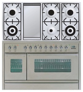 ILVE PW-120F-VG Stainless-Steel اجاق آشپزخانه عکس