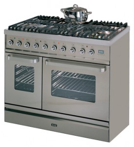 ILVE TD-906W-VG Stainless-Steel Кухонная плита фотография