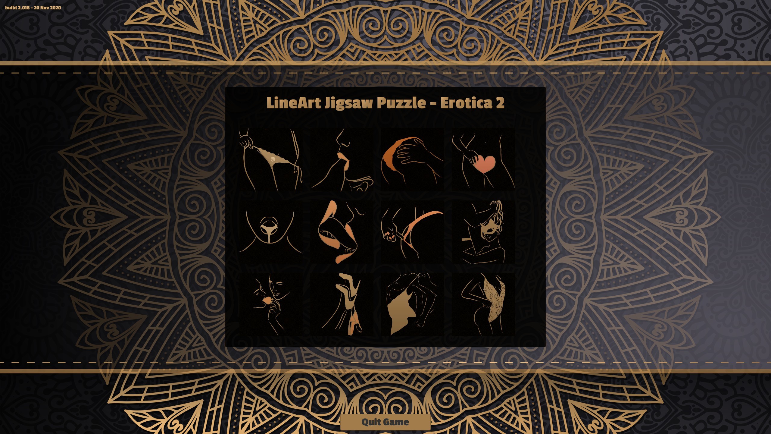 LineArt Jigsaw Puzzle - Erotica 2 Steam CD Key 0.21 usd