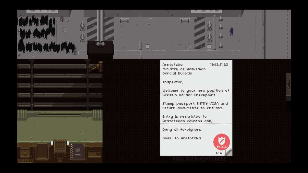 Papers, Please Steam Gift 26.78 usd