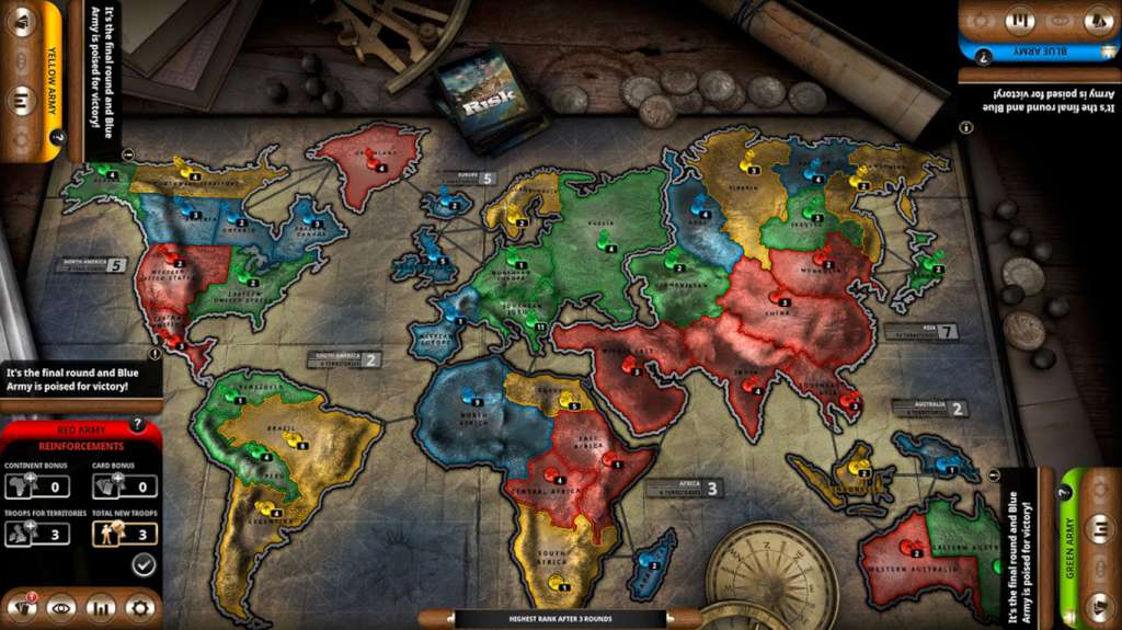 RISK - The game of Global Domination - The Official 2016 Edition Steam Gift 950.28 usd