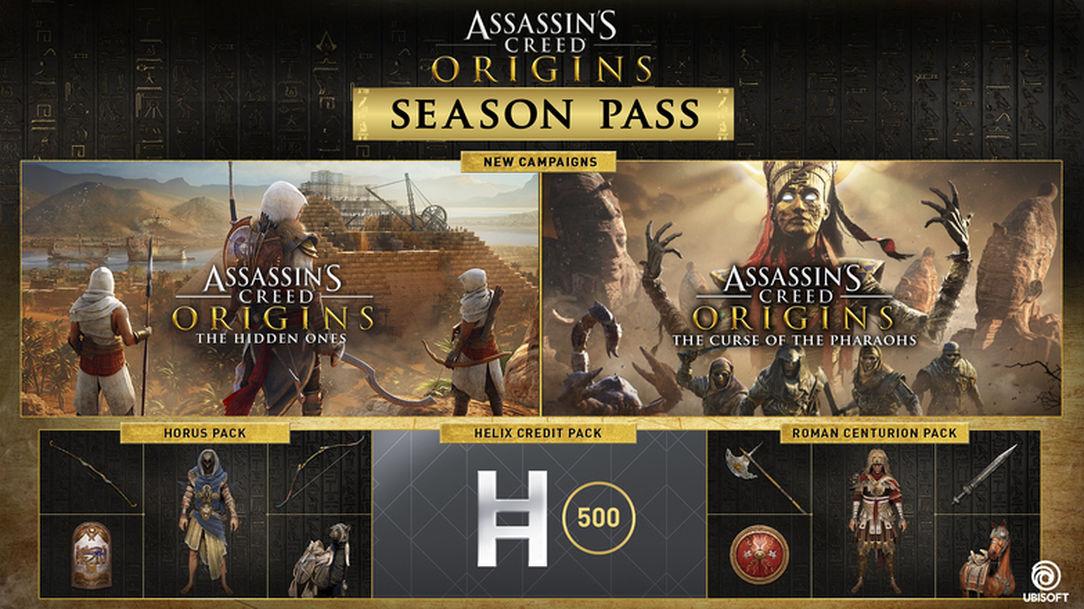 Assassin's Creed: Origins - Season Pass Ubisoft Connect CD Key 13.55 usd
