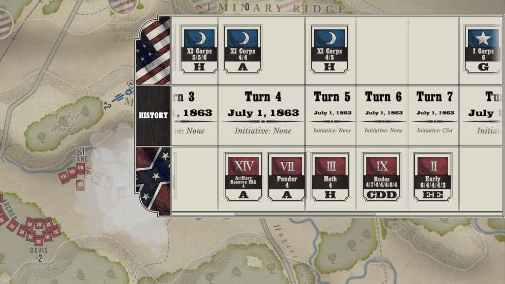 Gettysburg: The Tide Turns Steam CD Key 10.17 usd