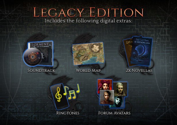 Torment: Tides of Numenera - Legacy Edition Upgrade DLC Steam CD Key 32.76 usd