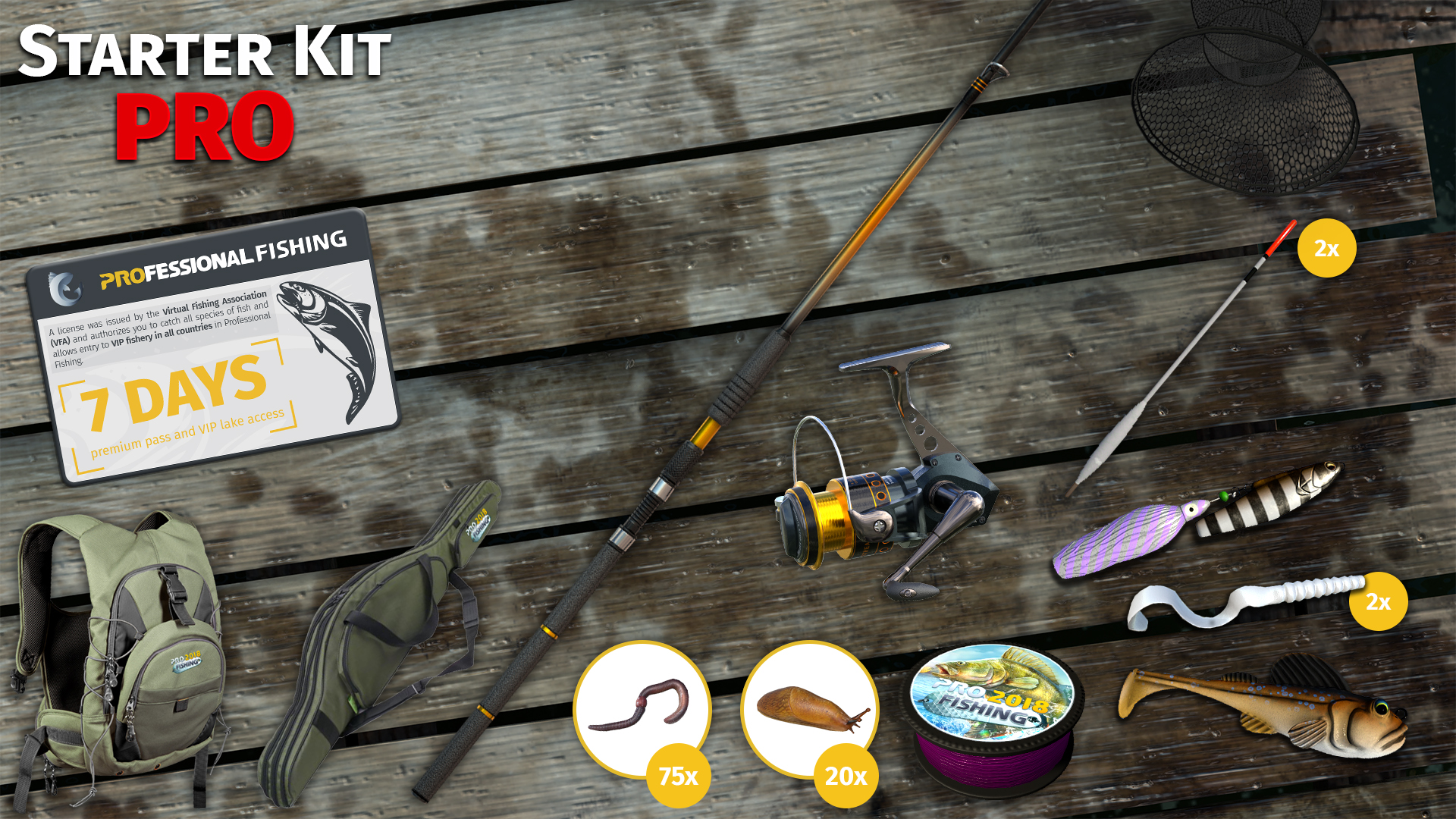 Professional Fishing - Starter Kit Pro DLC Steam CD Key 1.02 usd