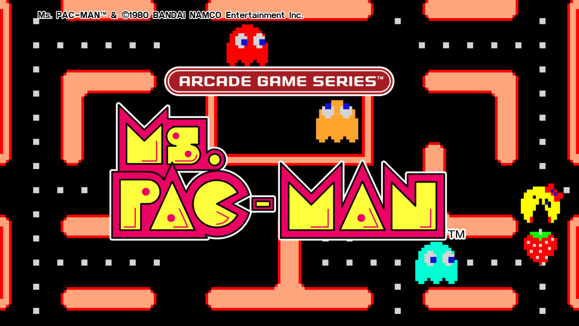 Arcade Game Series: Ms. Pac-Man AR XBOX One / Xbox Series X|S CD Key 2.92 usd