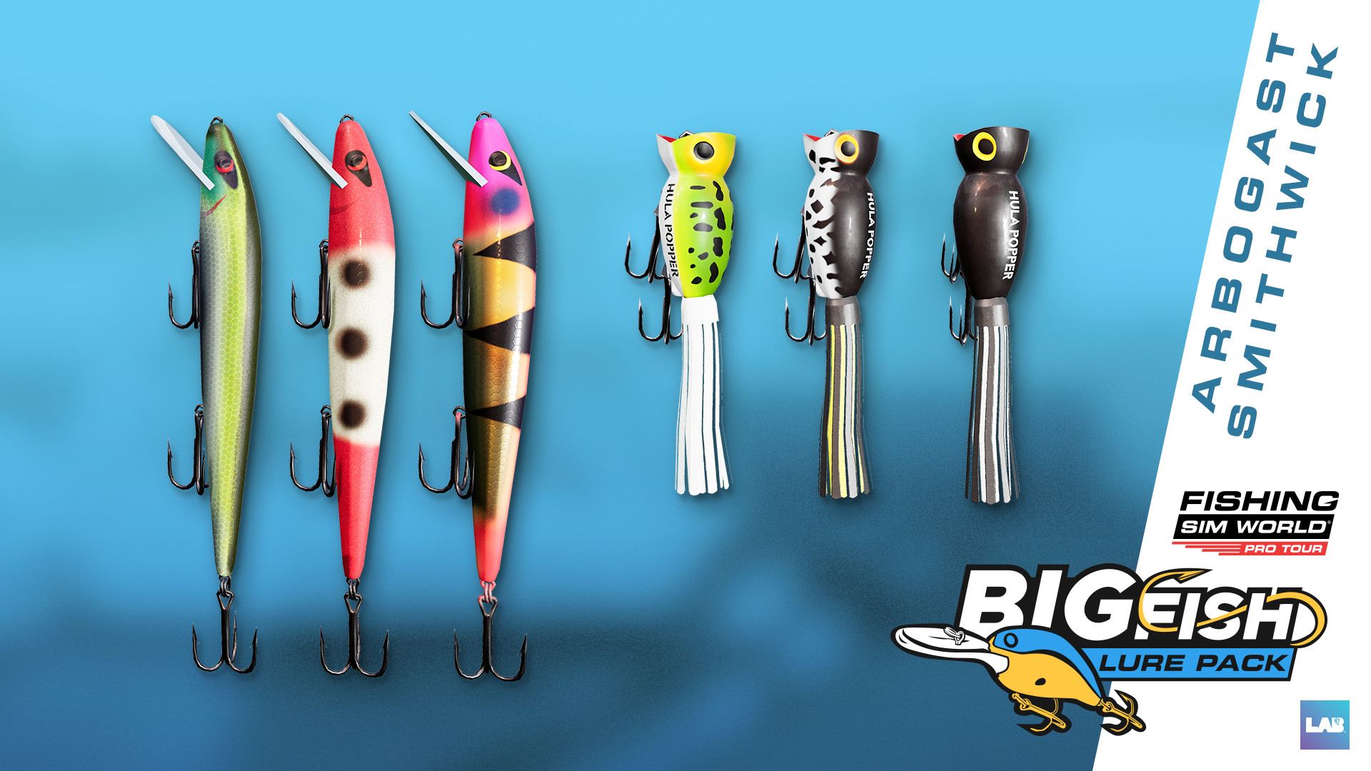Fishing Sim World: Pro Tour - Big Fish Lure Pack DLC Steam CD Key 0.44 usd