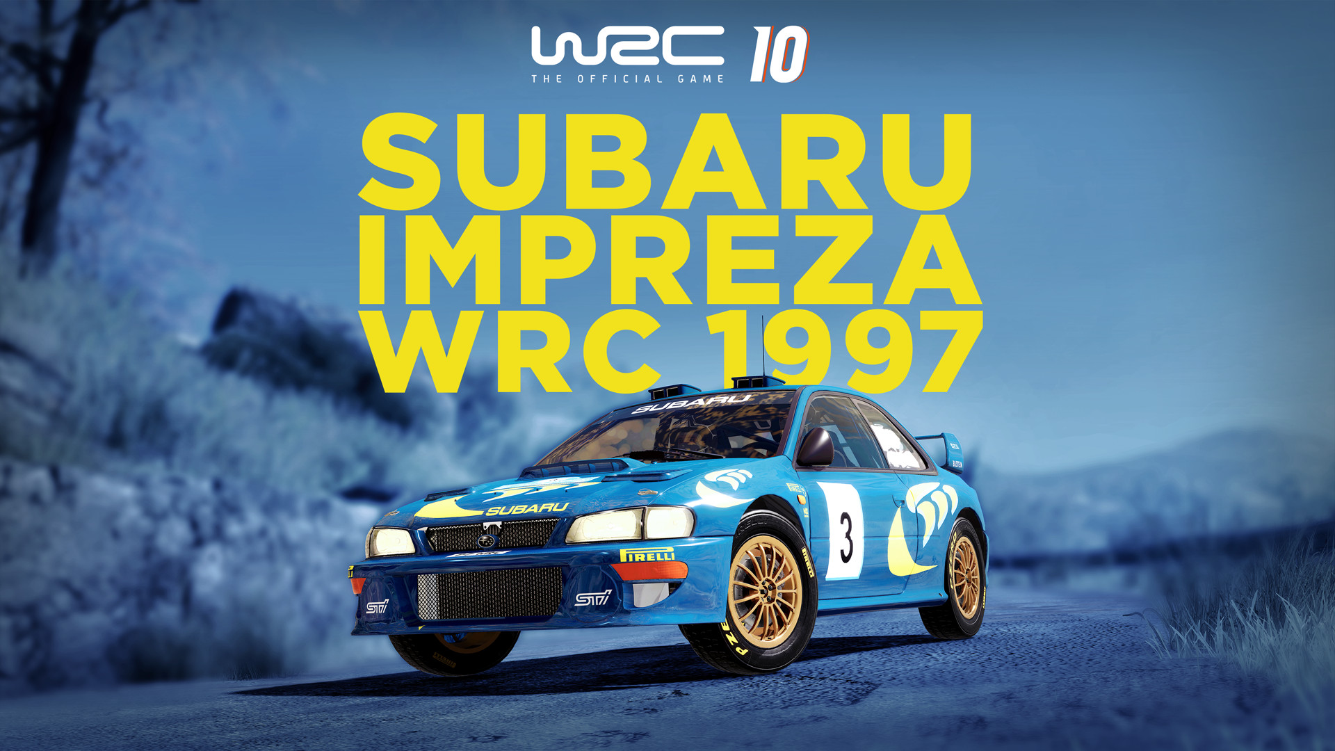 WRC 10 - Subaru Impreza WRC 1997 DLC Steam CD Key 3.33 usd
