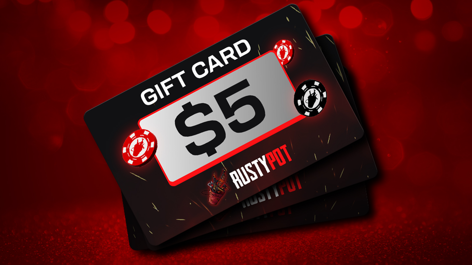 RustyPot $5 Grub Bucks Giftcard 5.25 usd