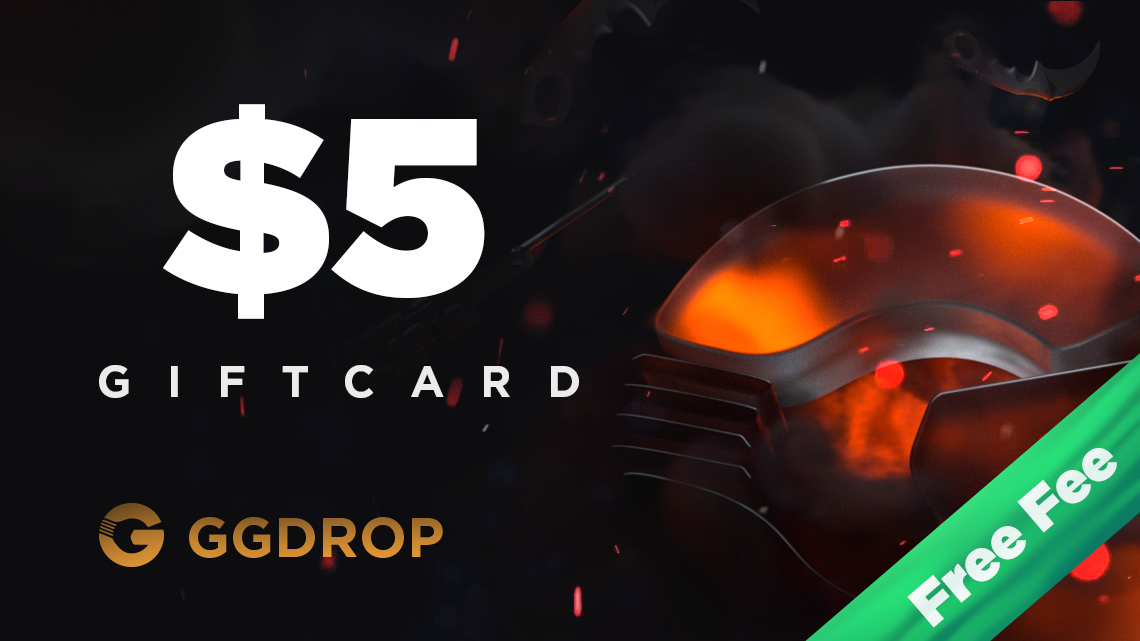 GGdrop $5 Gift Card 5.42 usd