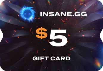 Insane.gg Gift Card $5 Code 5.9 usd
