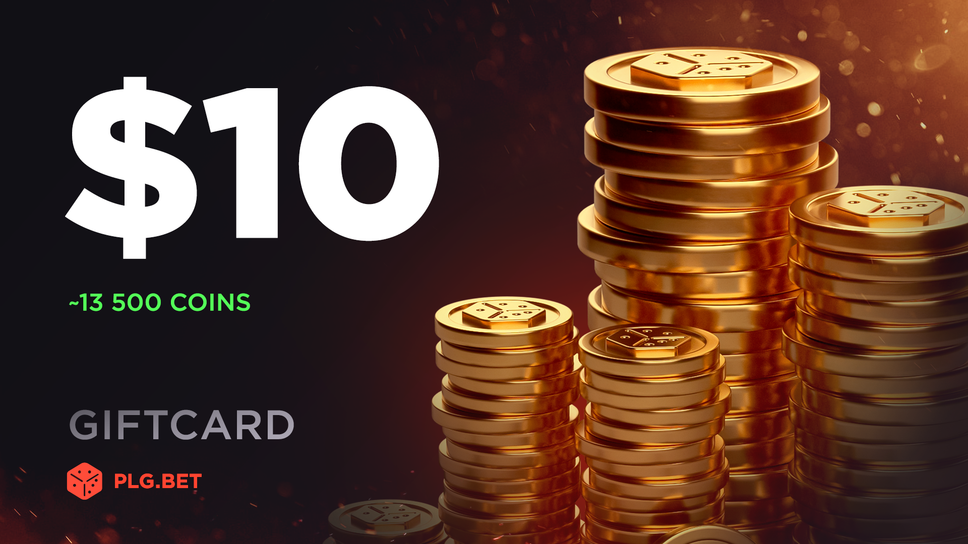 PLG.BET $10 Gift Card 10.85 usd