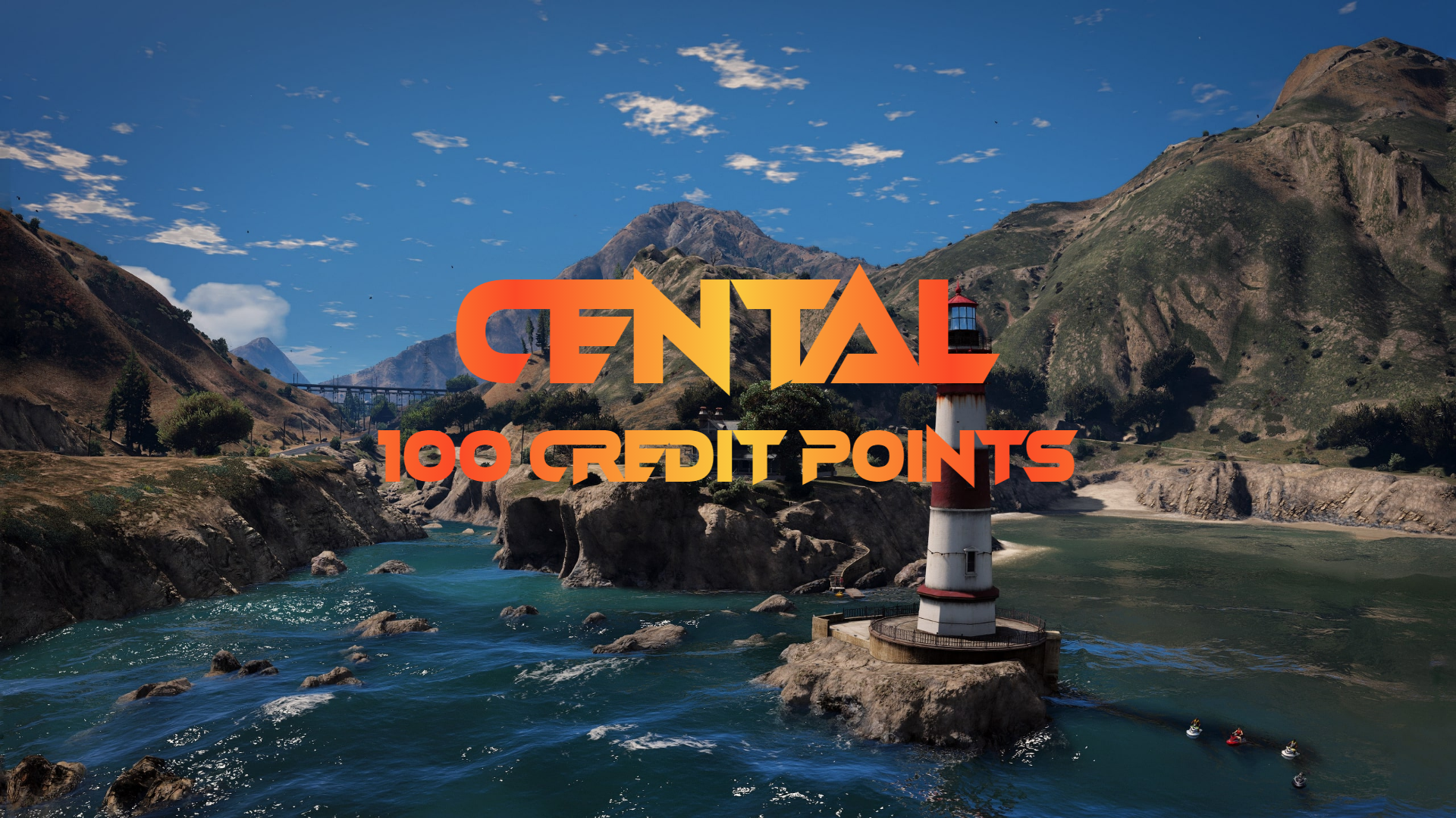 CentralRP - 100 Credit Points Gift Card 11.29 usd