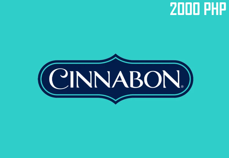 Cinnabon ₱2000 PH Gift Card 44.27 usd