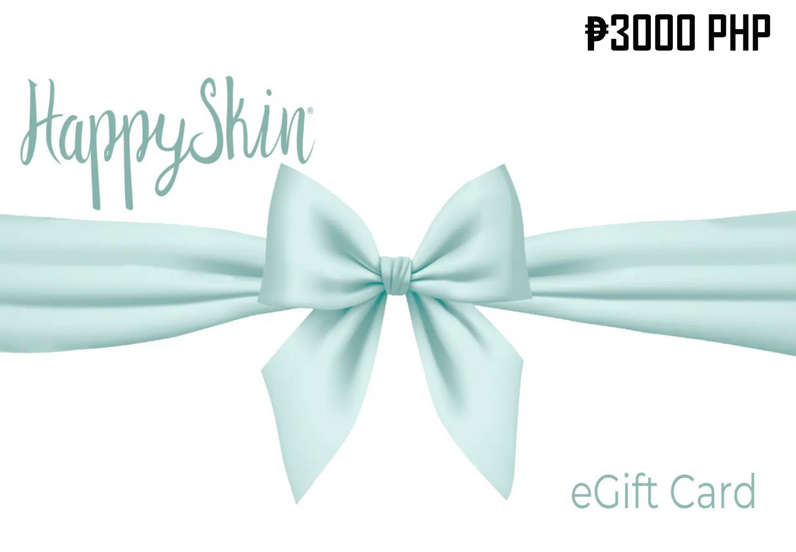 Happy Skin ₱3000 PH Gift Card 62.52 usd