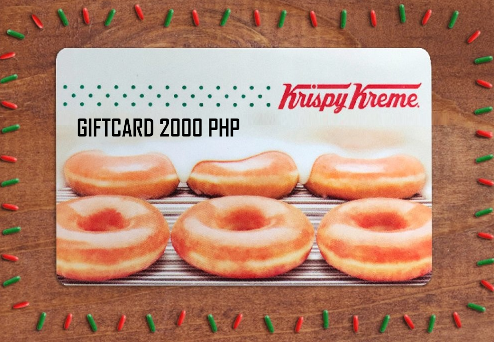 Krispy Kreme ₱2000 PH Gift Card 44.27 usd