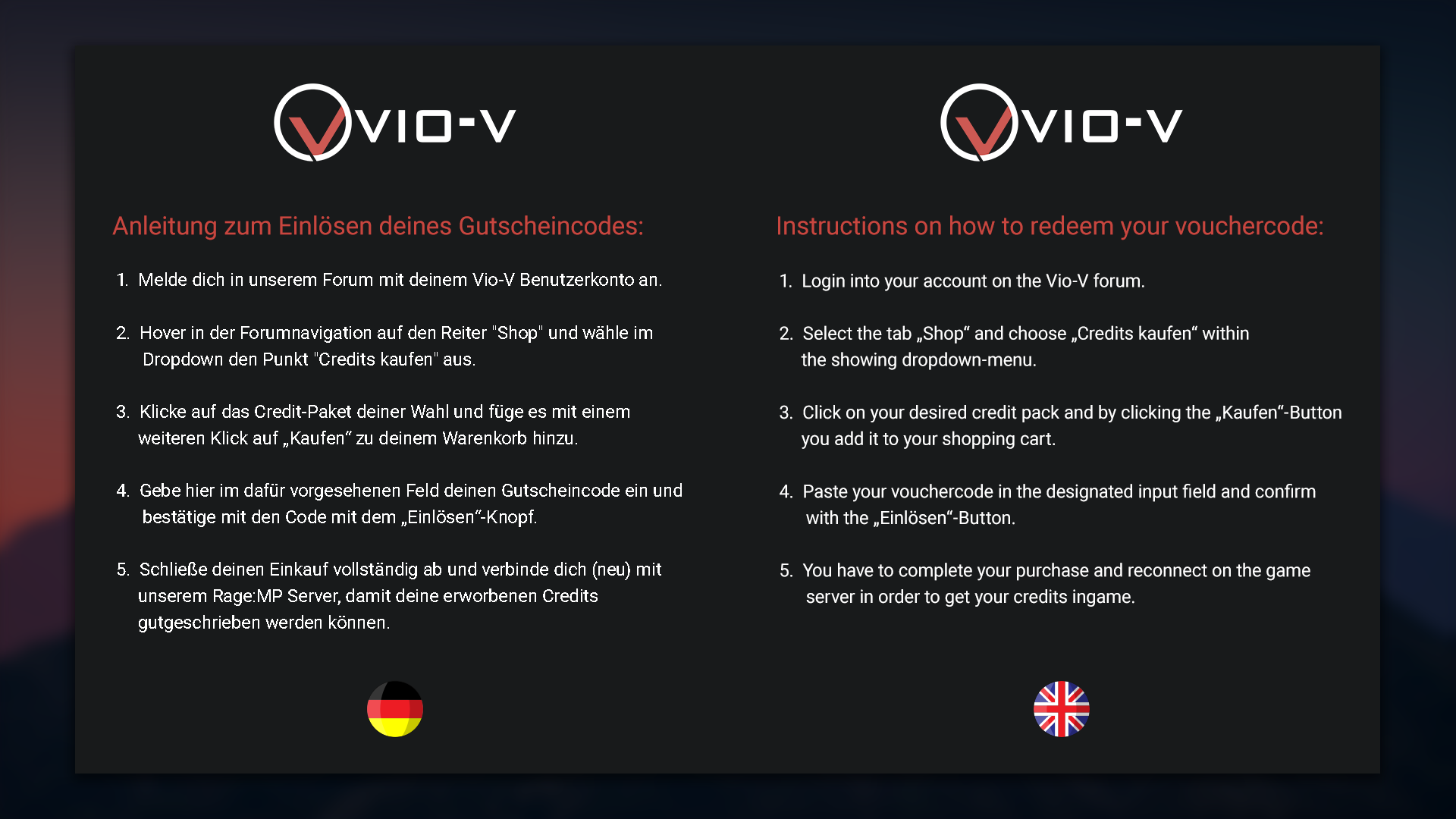 VIO-V 10€ GIFTCARD 11.3 usd