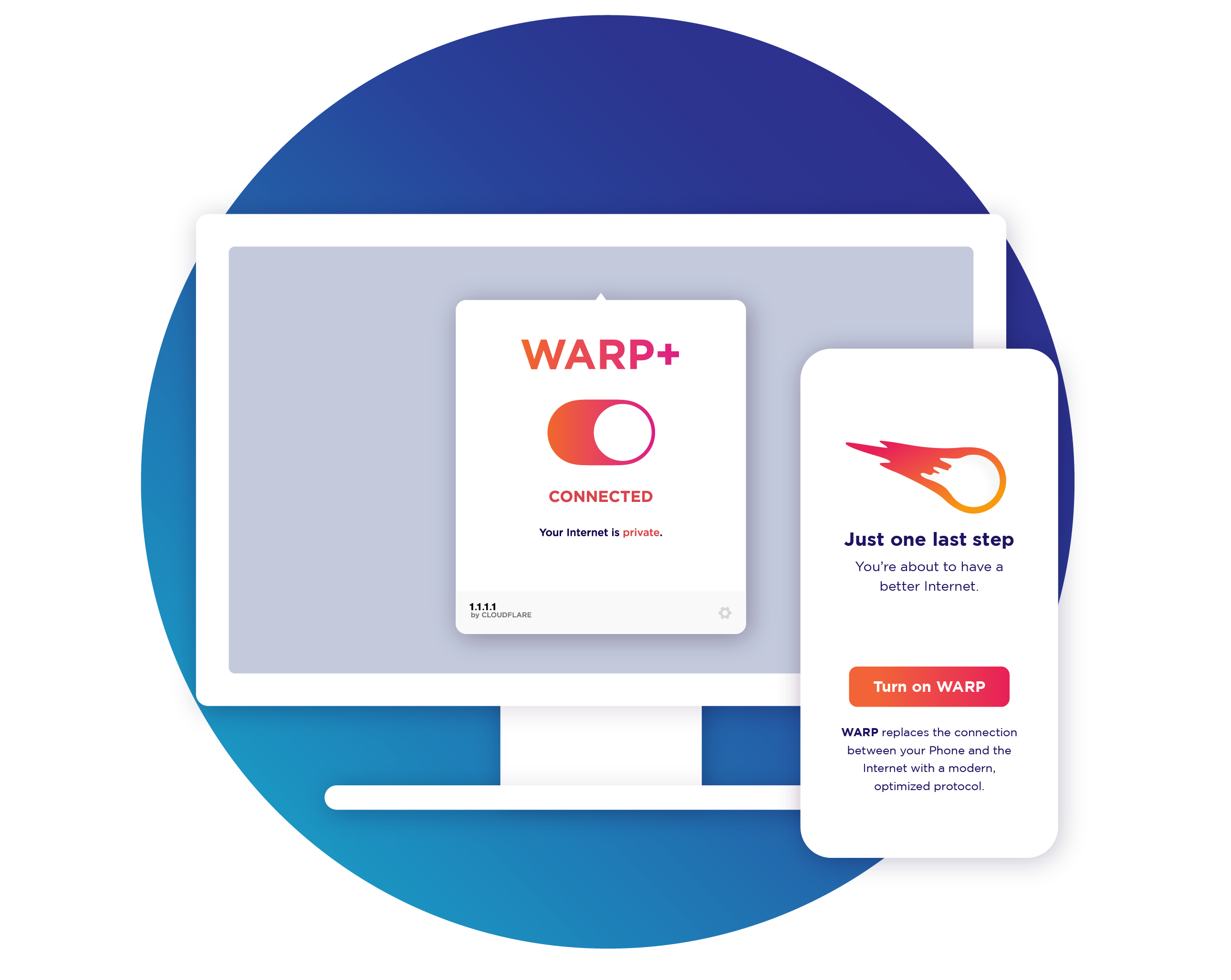 Cloudflare 1.1.1.1 WARP+ VPN Key (Lifetime / 12000 TB / 5 Devices) 1.64 usd